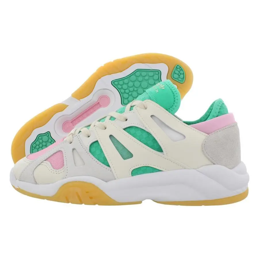 Adidas shoes - Cloud White/Off White/Green/Pink, Main: Off-White (UPC: 191526584140) 3