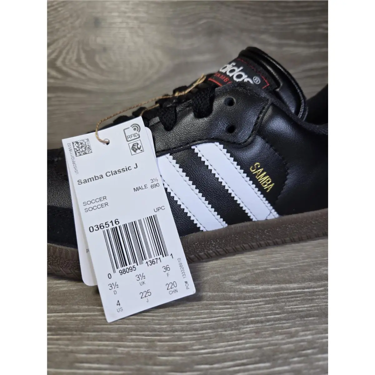Adidas shoes - adidas Samba Classic - Samba Classic - 036516 - Black White 4
