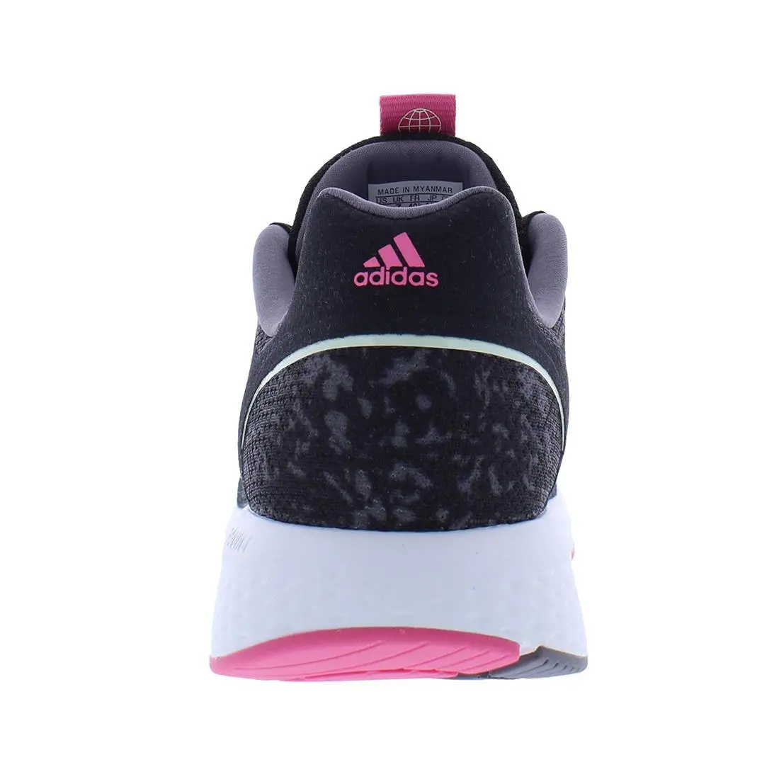 Adidas shoes - Core Black/Cloud White/Pulse Magenta, Main: Black (UPC: 195740476212) 2
