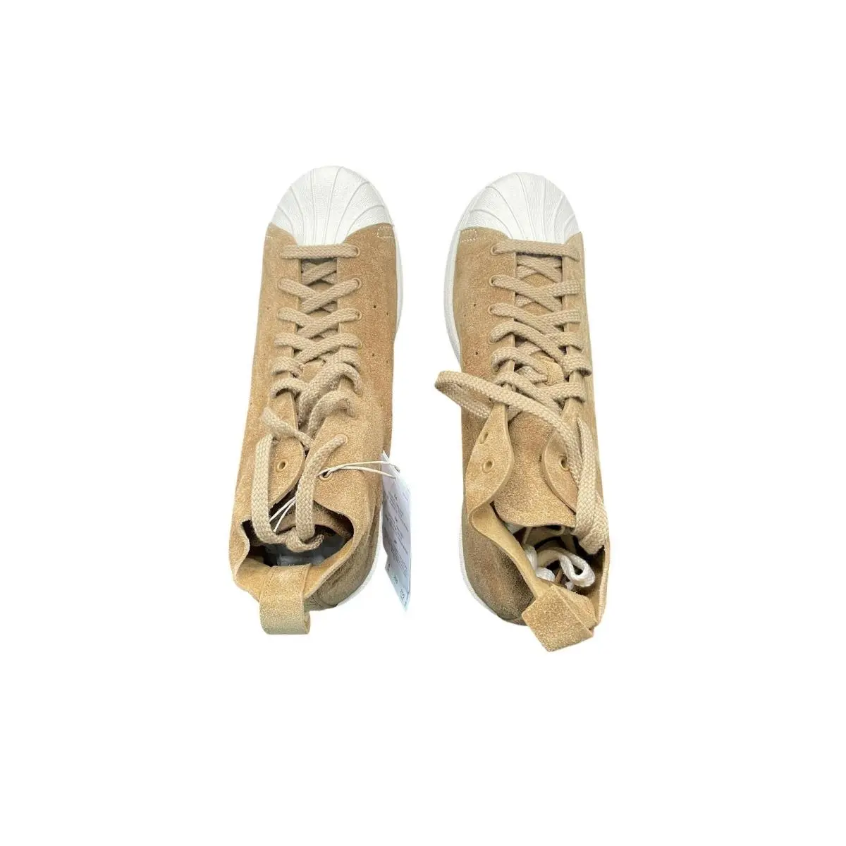 Adidas shoes - Superstar Hi (Wales Bonner collaboration) - JR0217DONOTUSE - Brown (UPC: 197619409062) 8