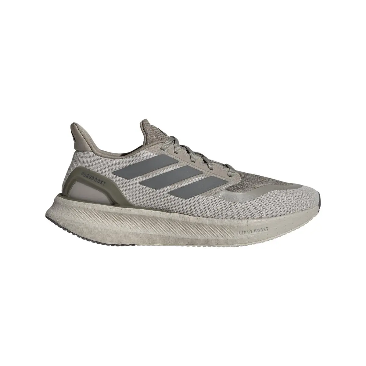 Adidas Pureboost 5 Running Mens Size 7 M Sneakers Athletic Shoes JH6442 - Beige