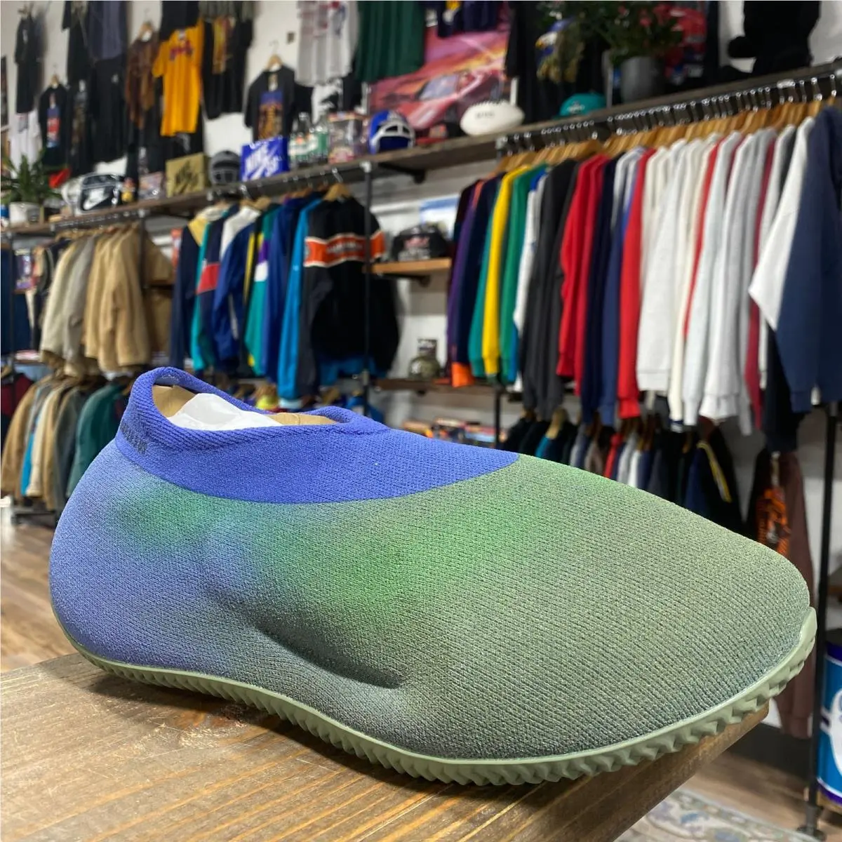 Adidas Yeezy Knit Rnnr `faded Azure` Size 10.5 DS