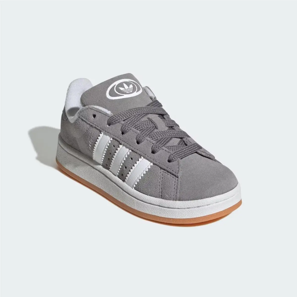 Adidas shoes - adidas Campus - Campus - JI4330 - Grey Three / Cloud White / Gum (UPC: 197609731685) 2