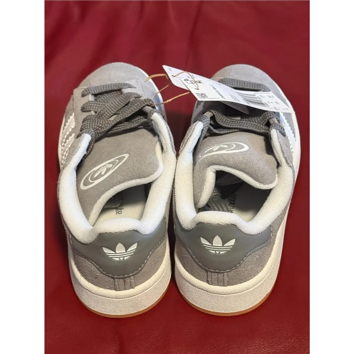 Adidas shoes - adidas Campus - Campus - JI4330 - Grey Three / Cloud White / Gum (UPC: 197609731685) 12