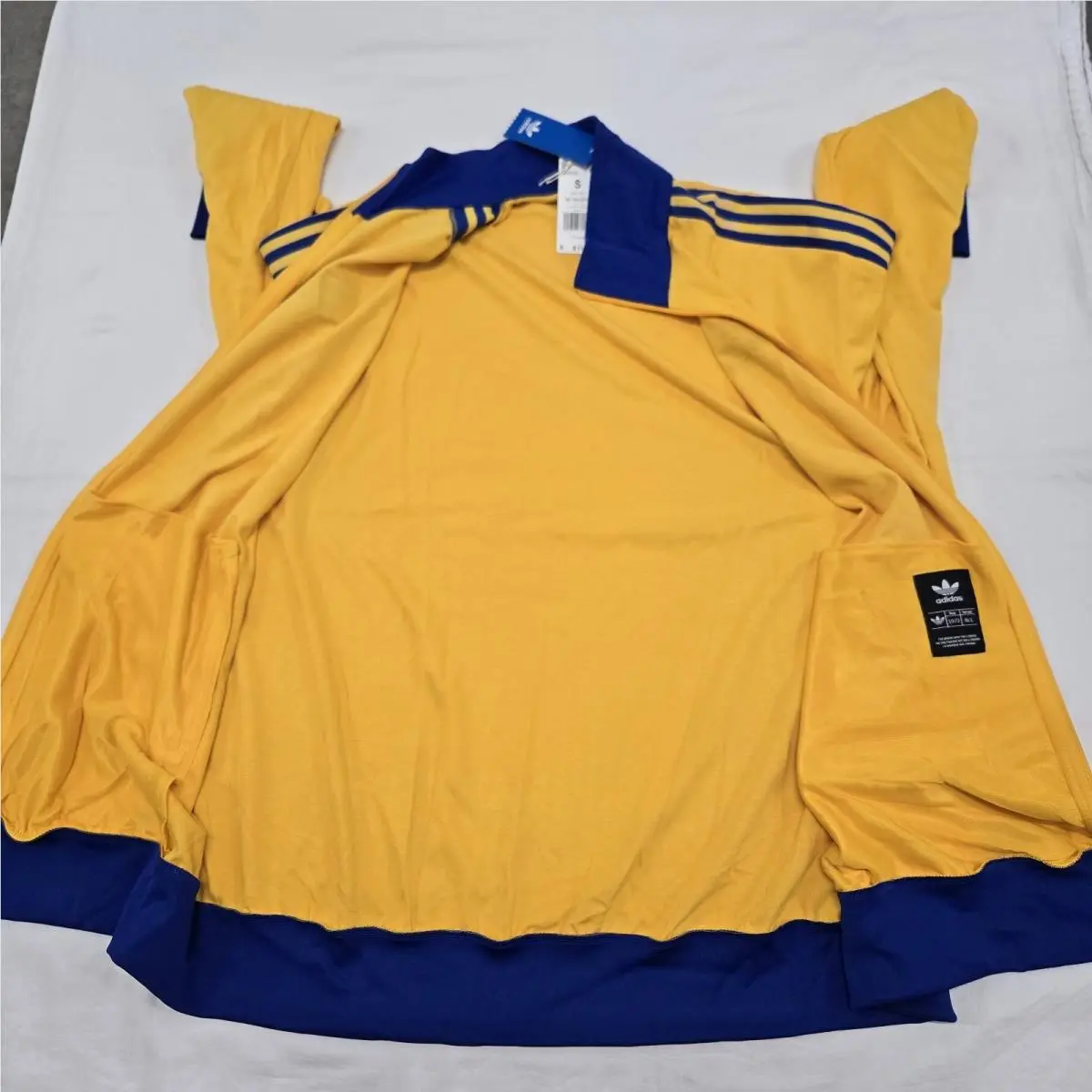 Adidas clothing - 70s track top - track top - GD2310 - Yellow & Blue 5