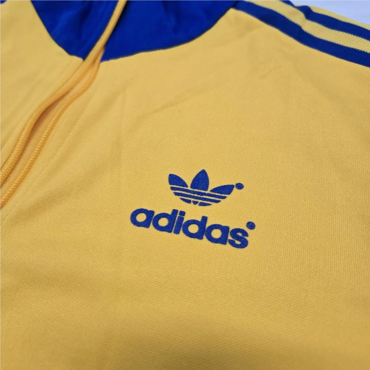 Adidas clothing - 70s track top - track top - GD2310 - Yellow & Blue 0