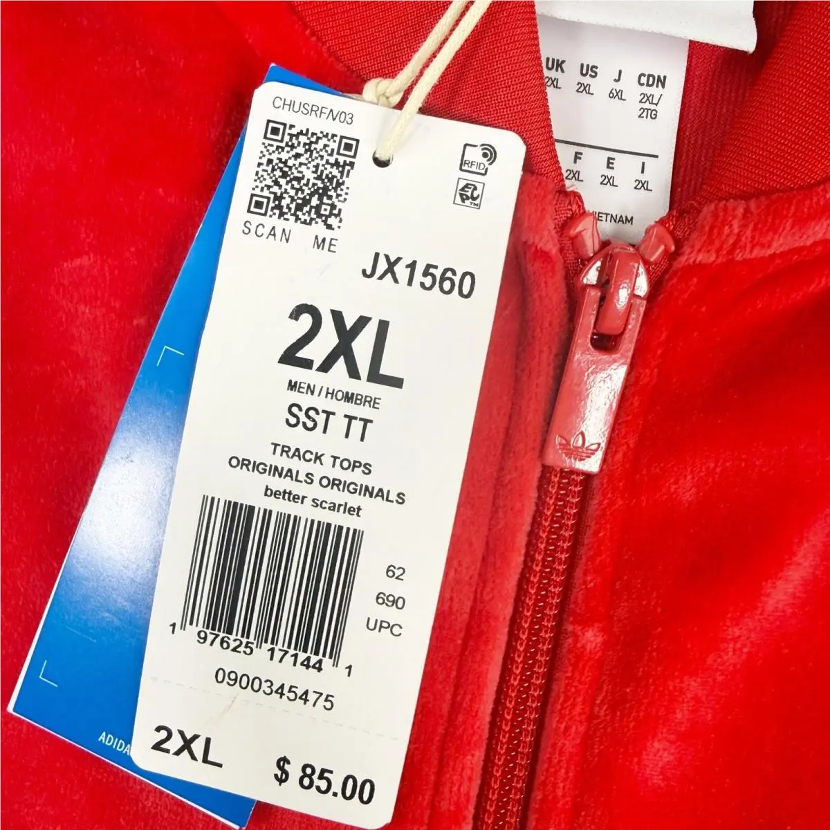 Adidas clothing - Red (UPC: 197625171441) 2