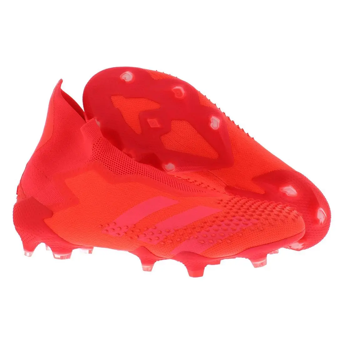 Adidas Predator Mutator 20+ Firm Ground Mens Shoes Size 10 Color: - Pop/Pop/Footwear White, Main: Red