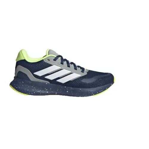 Adidas Youth Size 5 Run Falcon 5 J Kids Blue Running Shoes JQ4485 - Blue