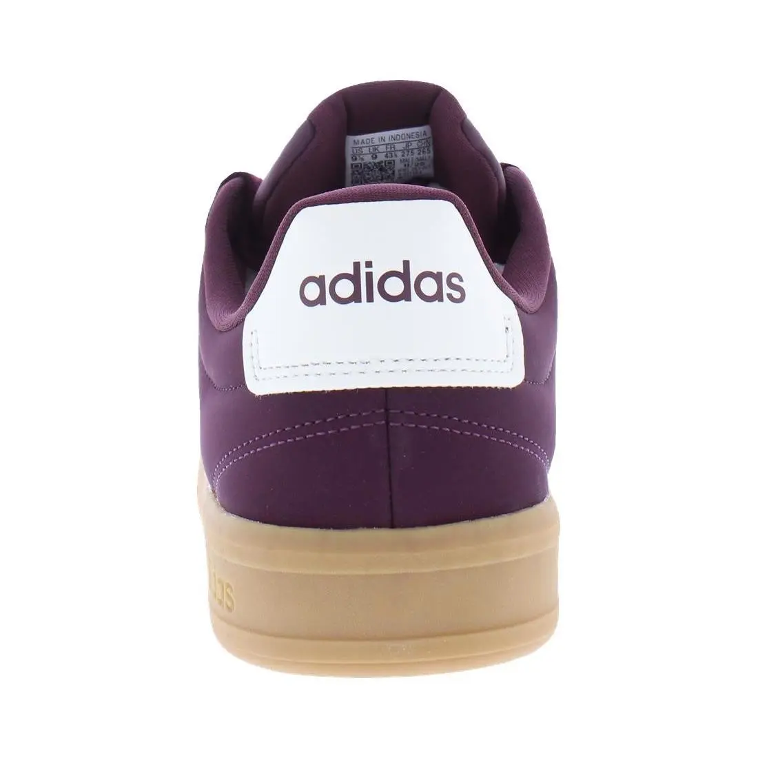 Adidas shoes - Maroon/Off White/Gum, Main: Purple (UPC: 198320133789) 2