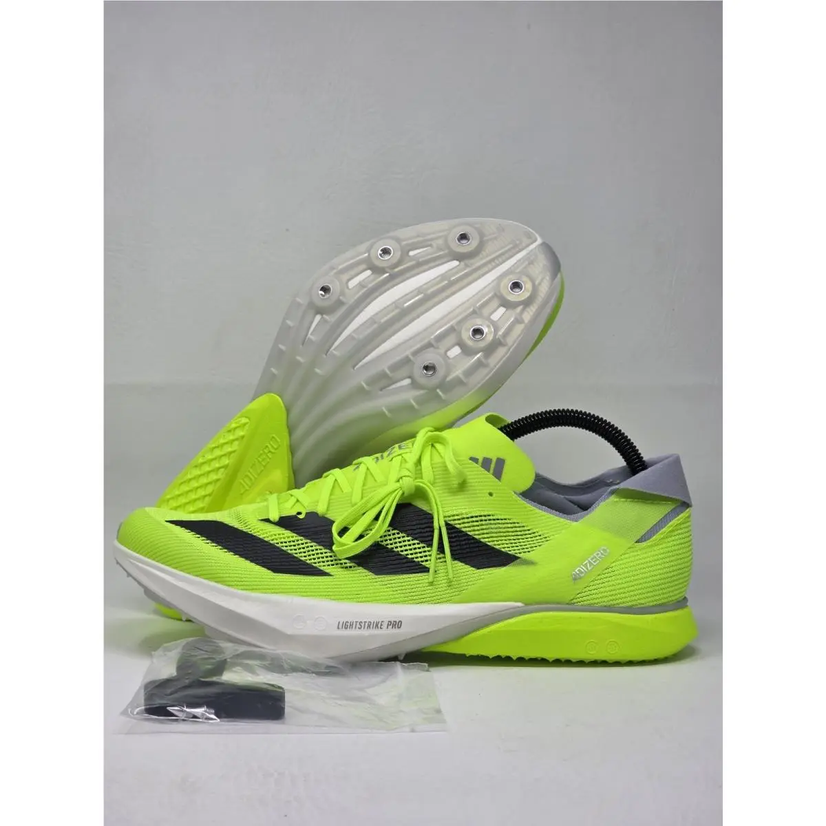Adidas Adizero Avanti Track Field Shoes Mens Size 8.5 Lemon Black IG1989