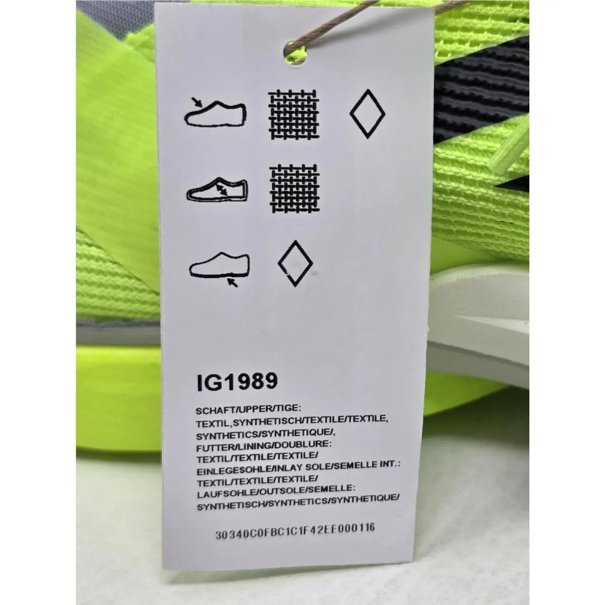 Adidas shoes - adidas adizero Avanti - adizero Avanti - IG1989 - Yellow 9