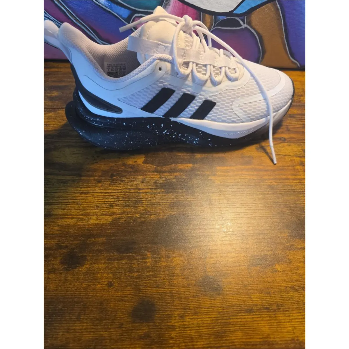 Adidas shoes - adidas AlphaBounce Plus - AlphaBounce Plus - ID0093 - White (UPC: 0196470940905) 3