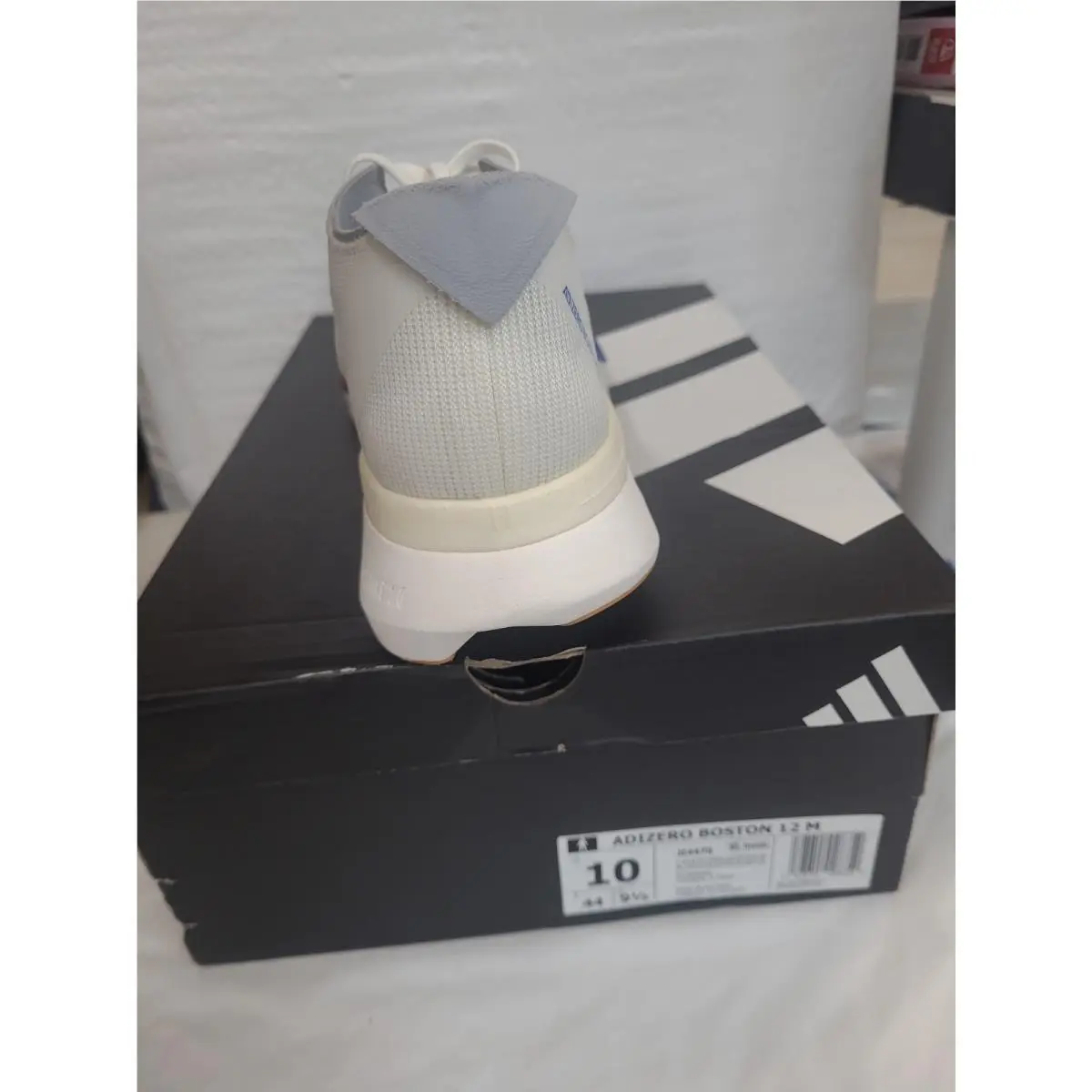 Adidas shoes - adidas adizero boston - adizero boston - White Blue Purple (UPC: 197615098352) 2