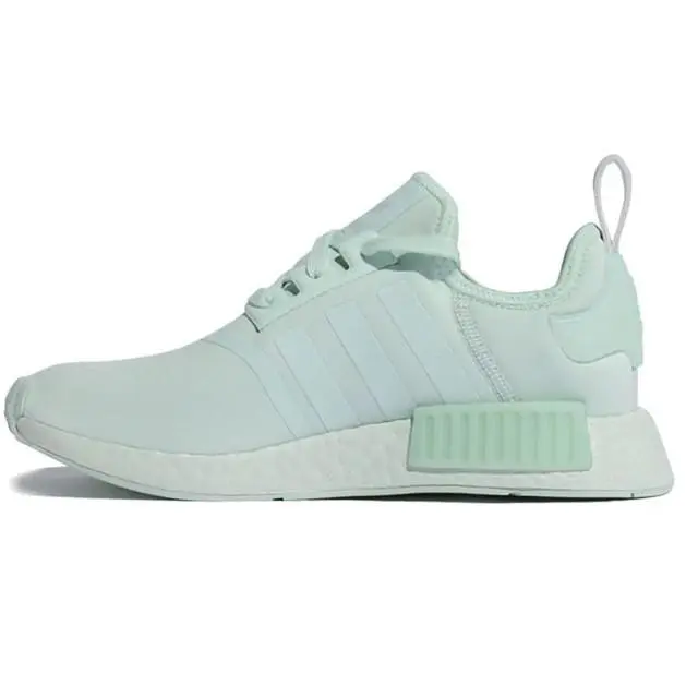 5.5 Women Adidas Nmd R1 Dash Green Primeknit Boost Running Sneakers FV1795