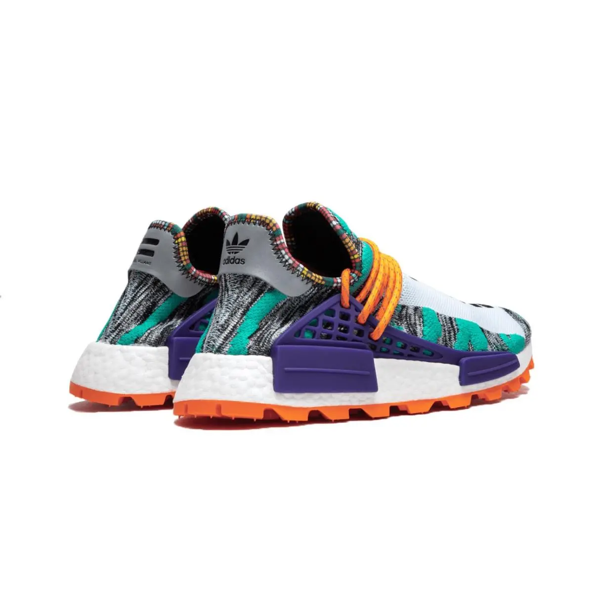 Adidas shoes - Sneakers - Sneakers - White/Purple/Orange/Teal (UPC: 191525134032) 0