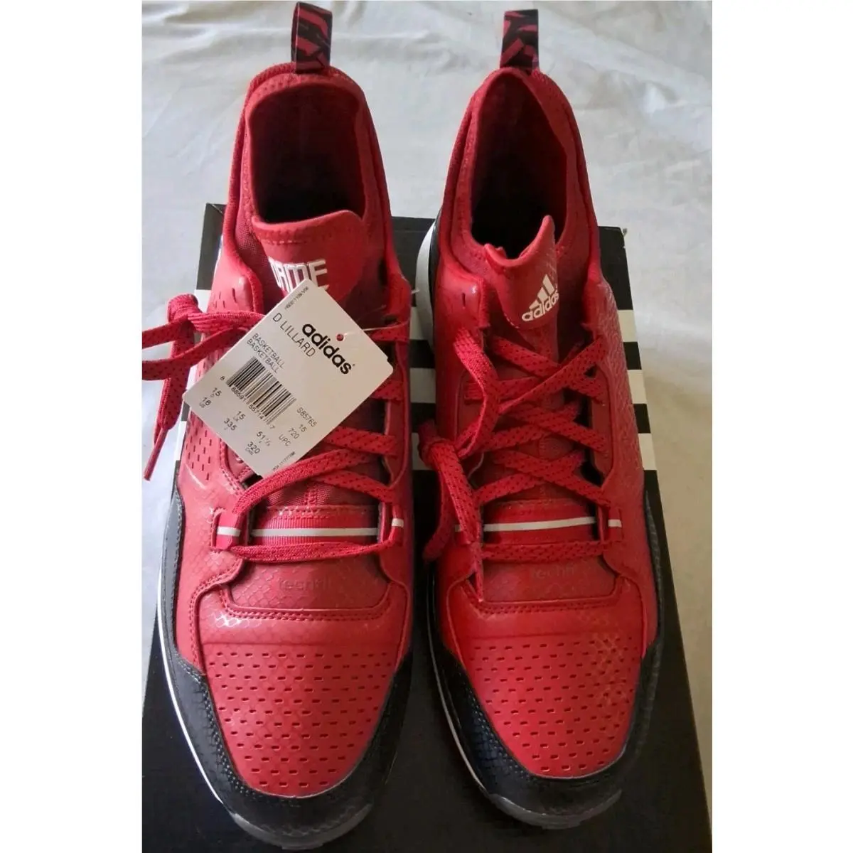 Adidas shoes - adidas D Lillard 1 - Lillard - S85765 - Red 0