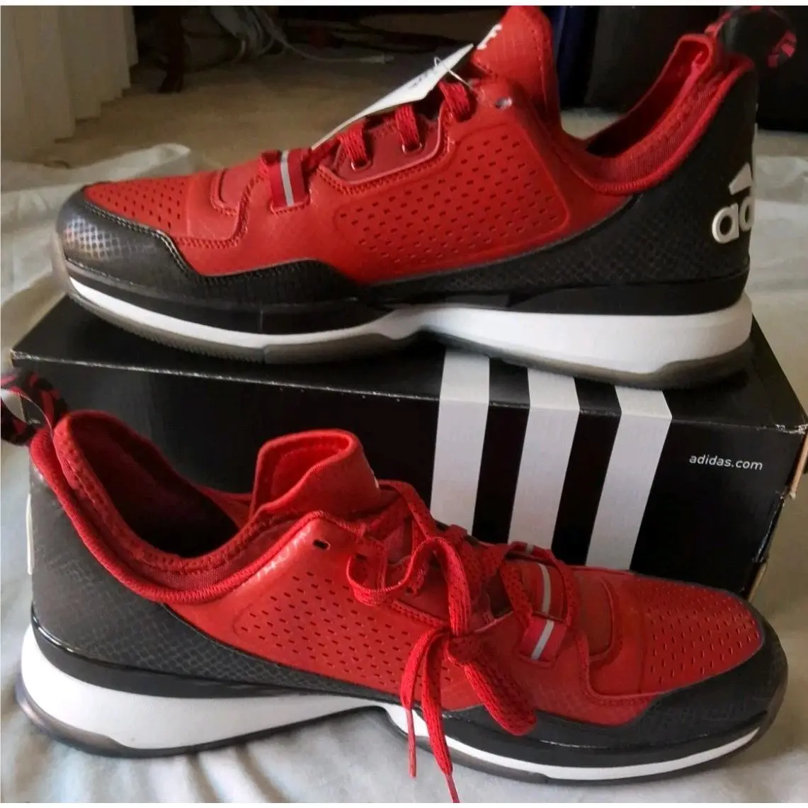 Adidas shoes - adidas D Lillard 1 - Lillard - S85765 - Red 6