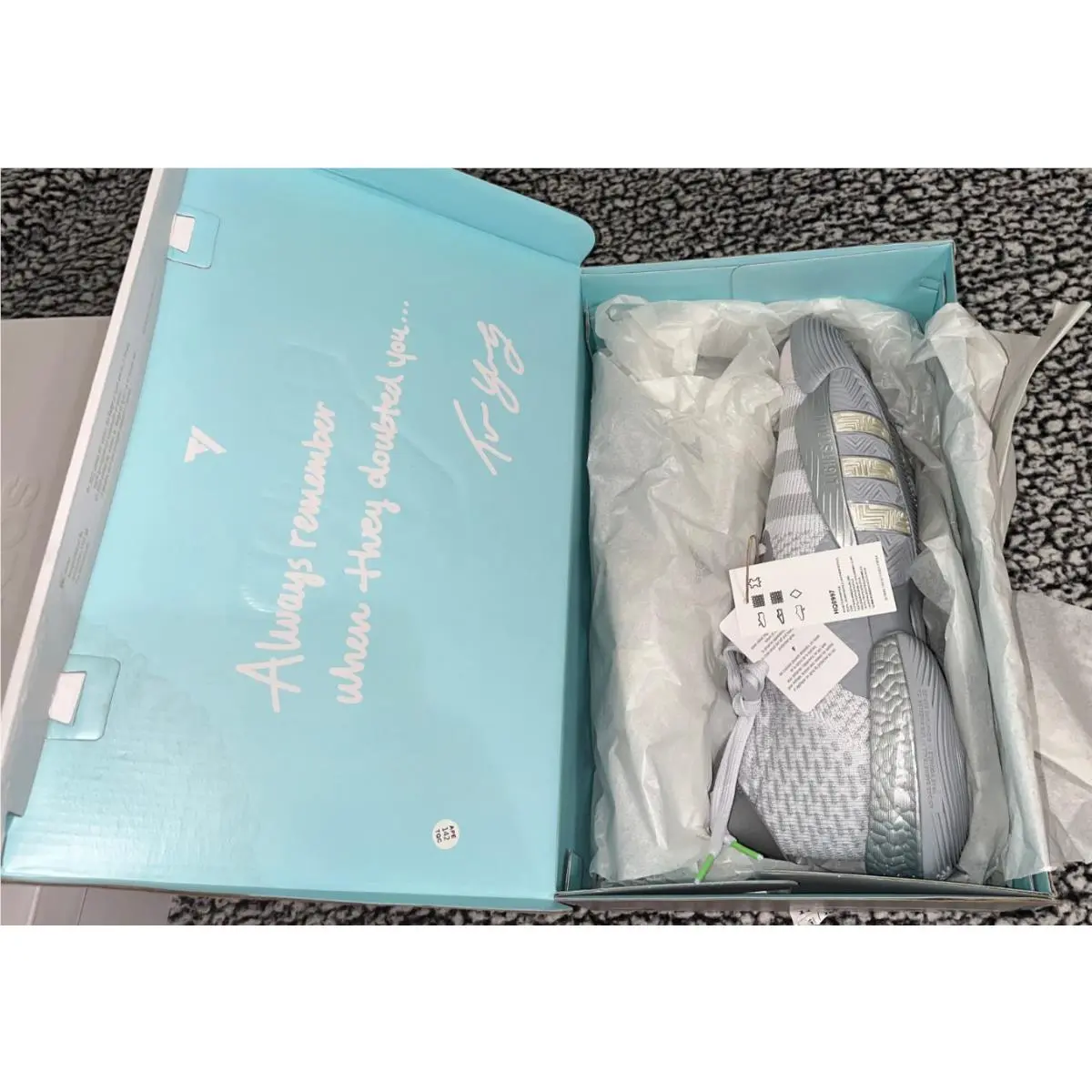 Adidas shoes - Silver/White 4