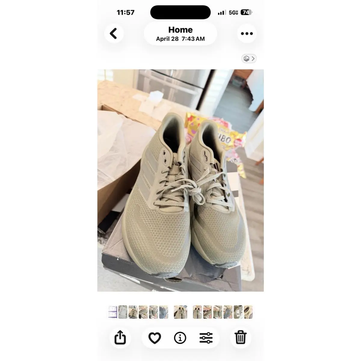 Adidas shoes - adidas Run - Run - Beige 3