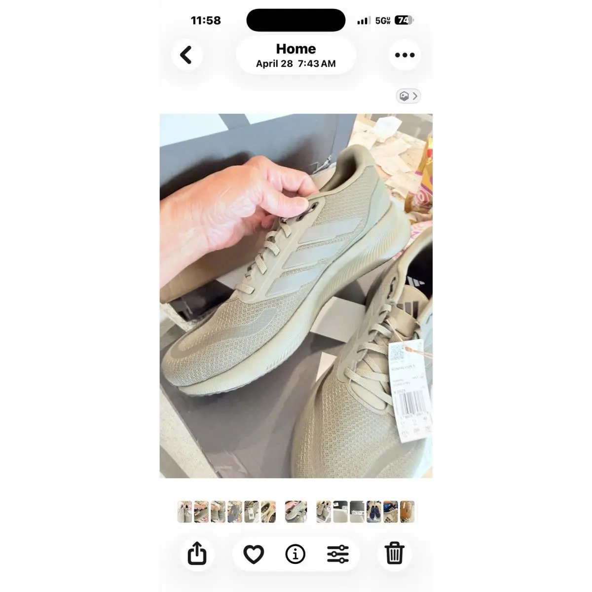 Adidas shoes - adidas Run - Run - Beige 10