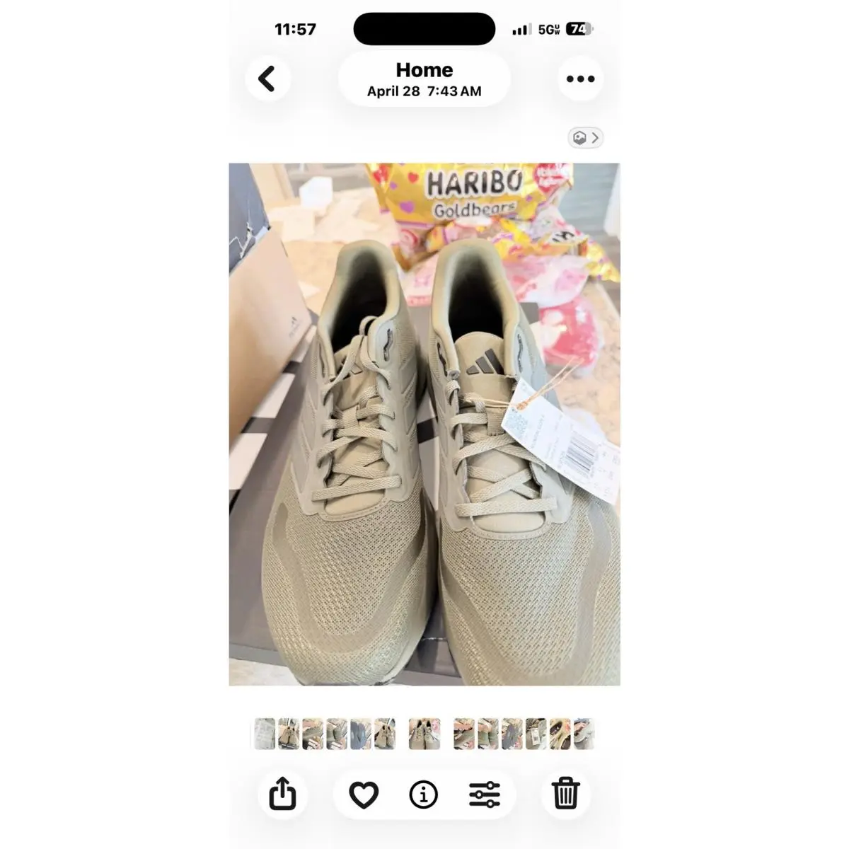 Adidas shoes - adidas Run - Run - Beige 2