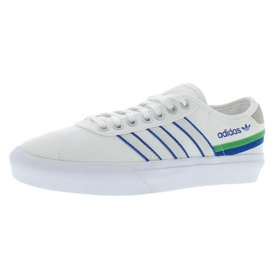 Adidas shoes - White/Vivid Green/White, Main: White (UPC: 194814087514) 3
