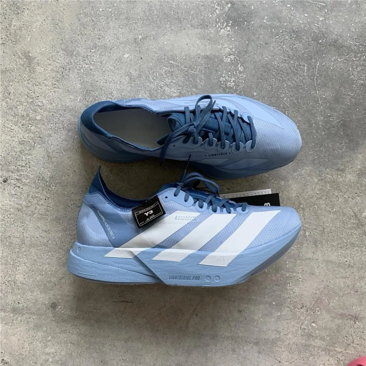 Adidas Yohji Yamamoto Y-3 Adizero Adios Pro 4 Running Shoes Size US 5 UK 4.5 EU 37 1/3