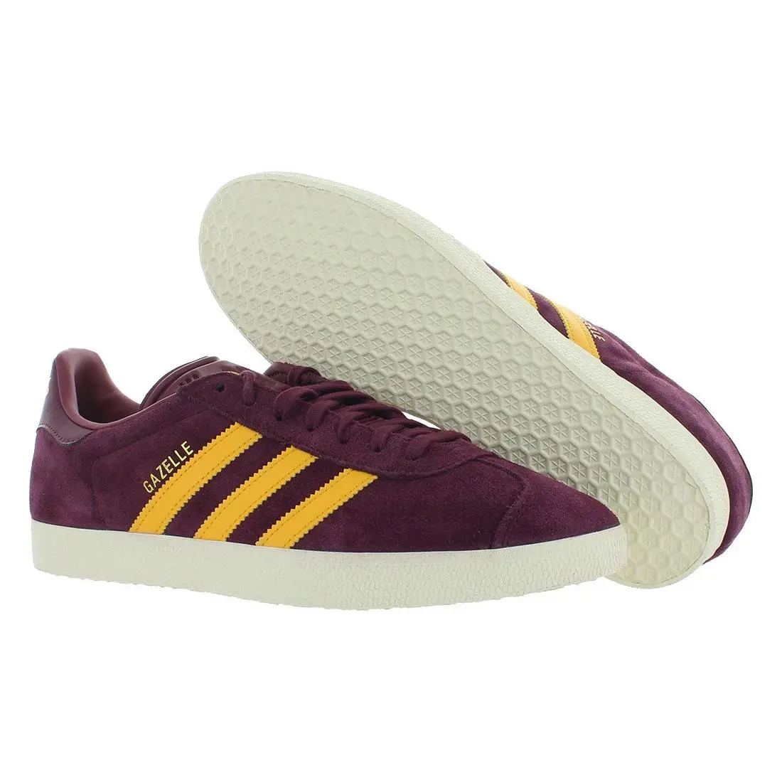 Adidas Gazelle Mls Mens Shoes Size 7 Color: Maroon/crew Yellow/victory Crimson - Maroon/Crew Yellow/Victory Crimson, Main: Red