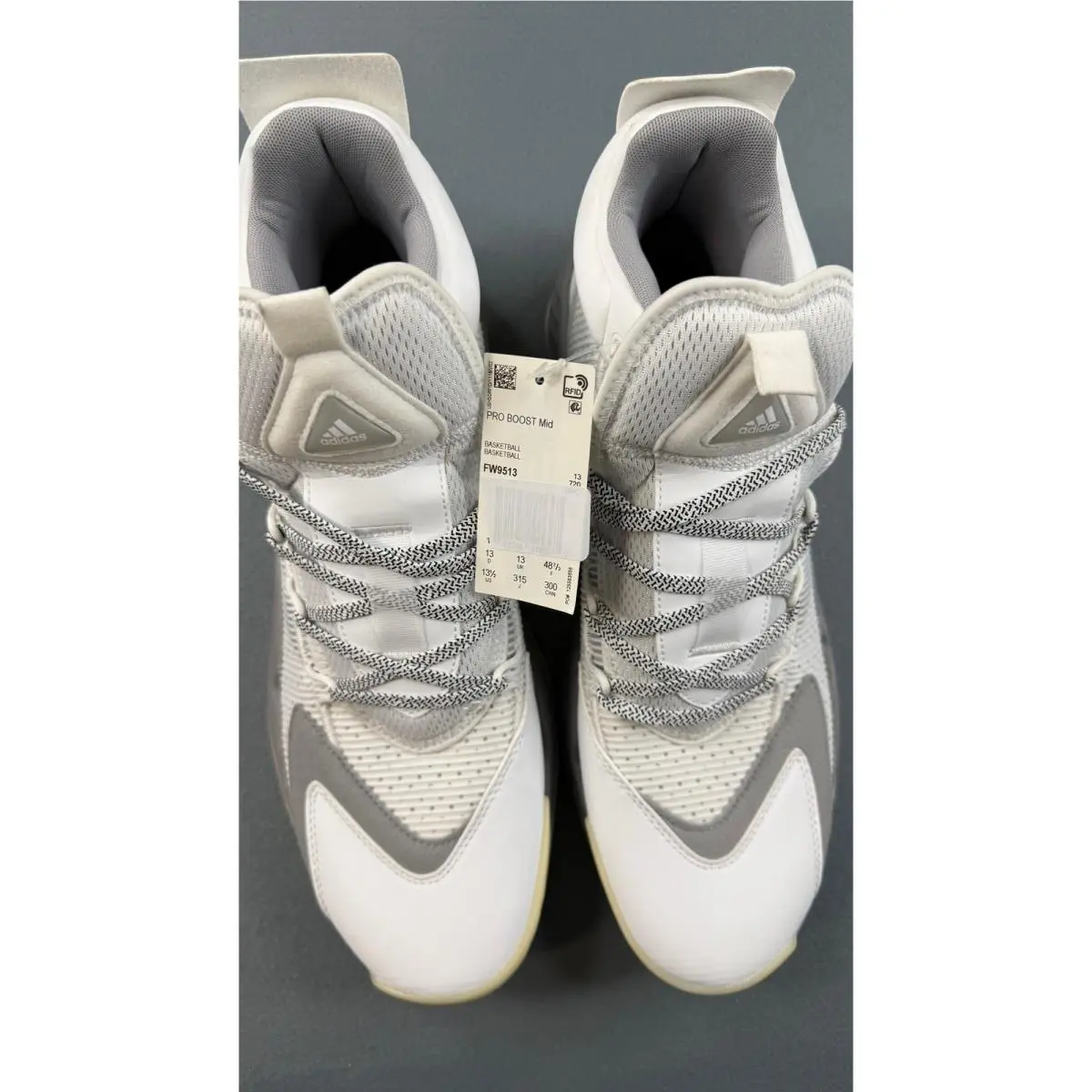 Adidas shoes - Pro Boost Mid - Pro Boost Mid - White 2