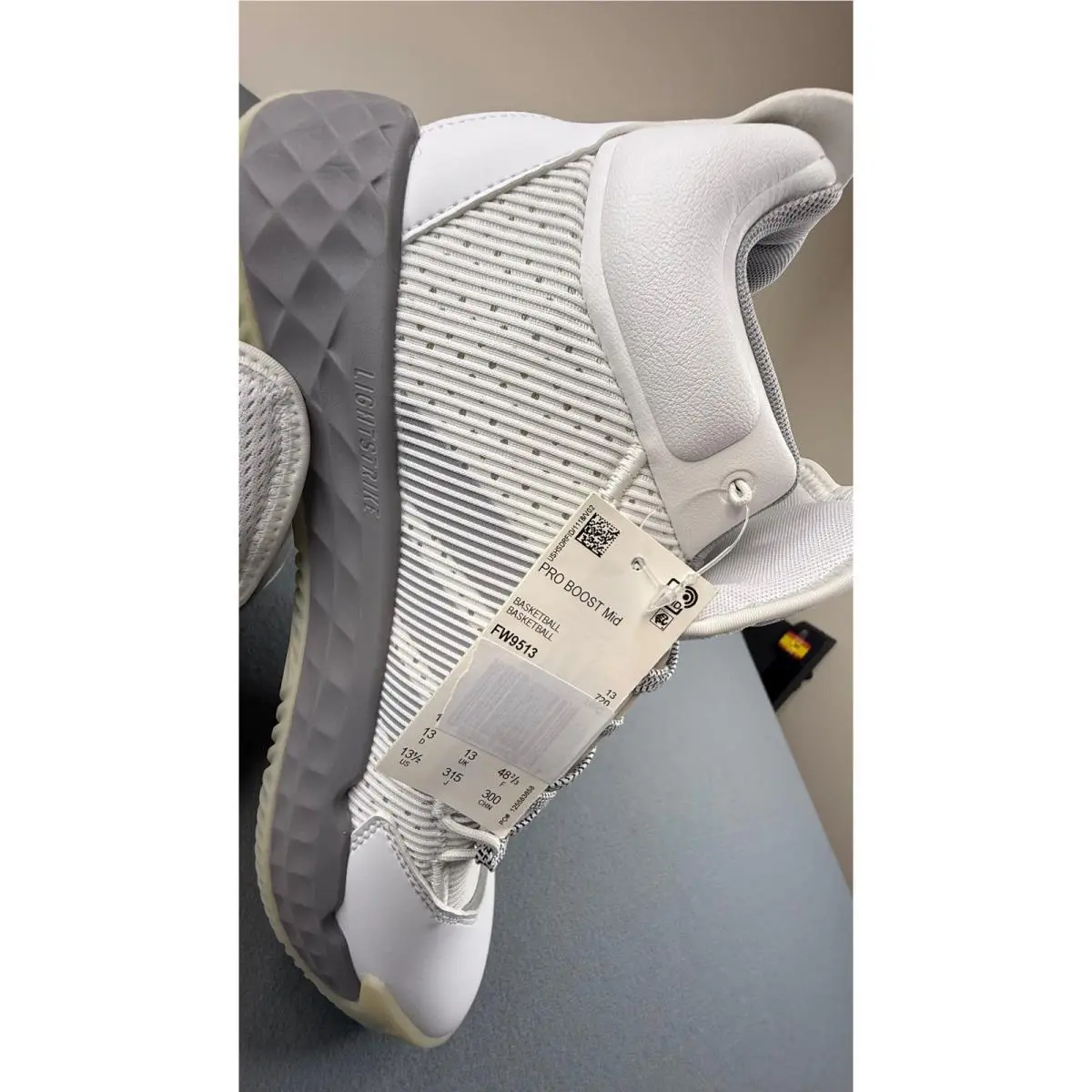 Adidas shoes - Pro Boost Mid - Pro Boost Mid - White 4