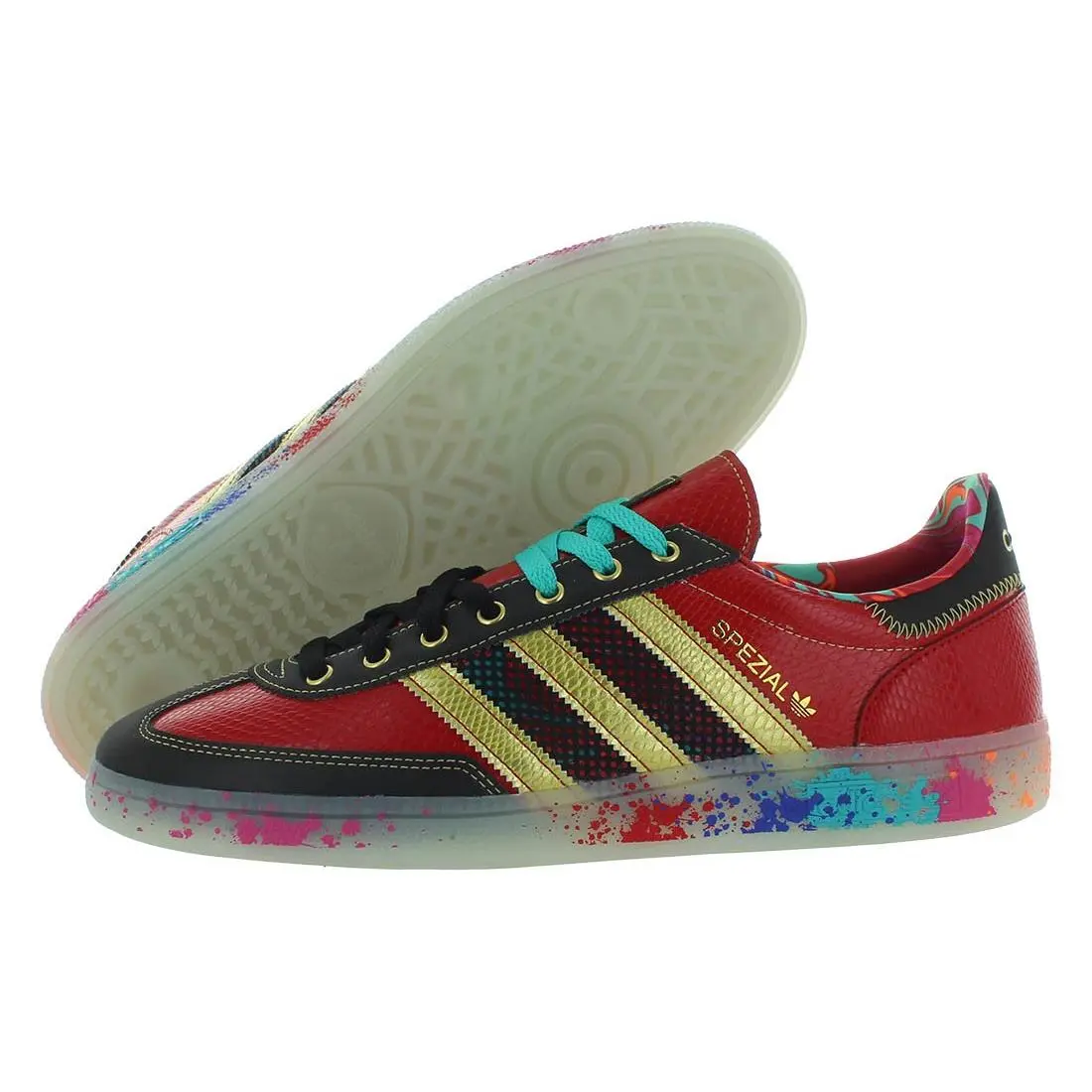 Adidas Handball Spezial Mens Shoes Size 11.5 Color: Better Scarlet/gold
