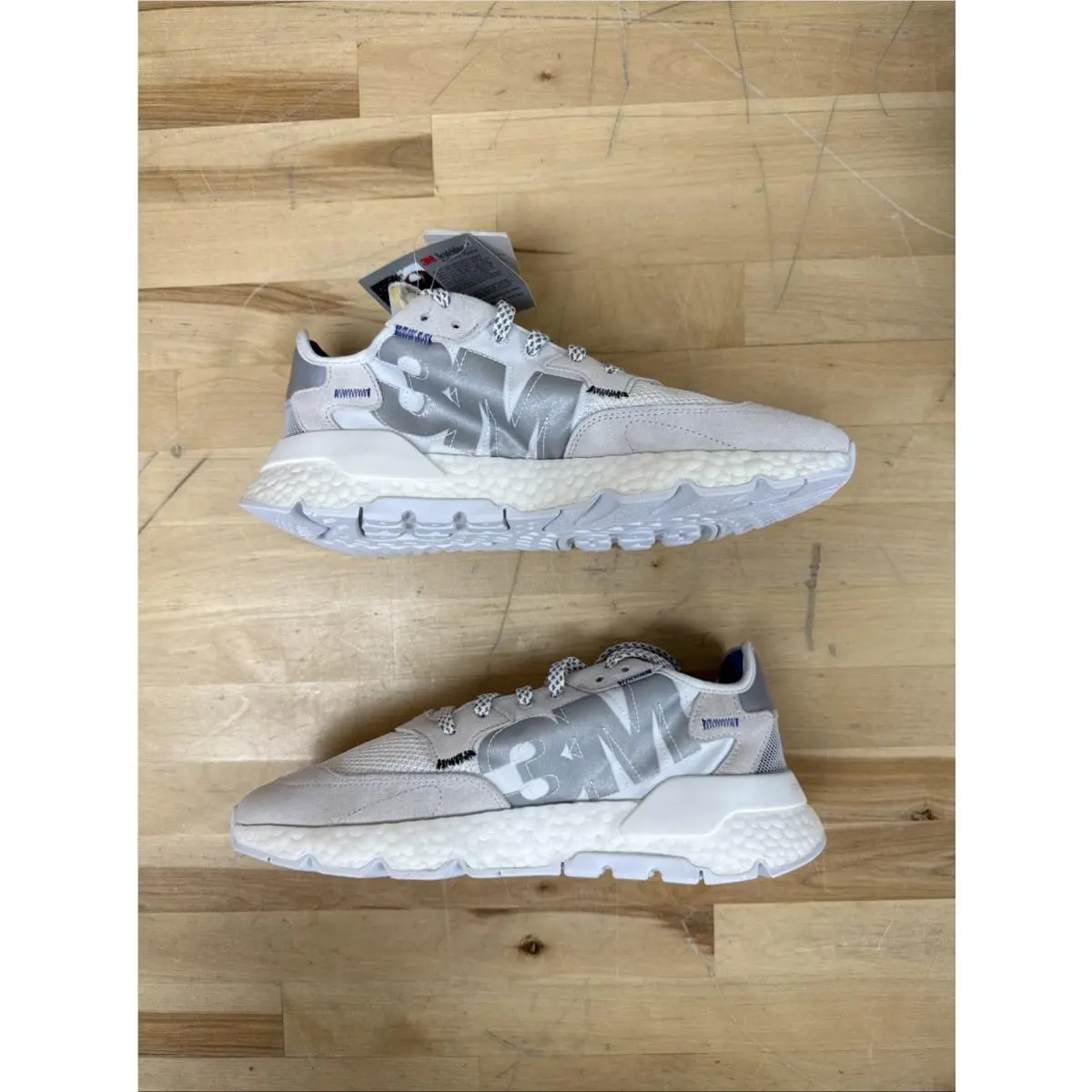 Adidas shoes - Adidas Nite Jogger 3M - Nite Jogger - EE5885 - White 5