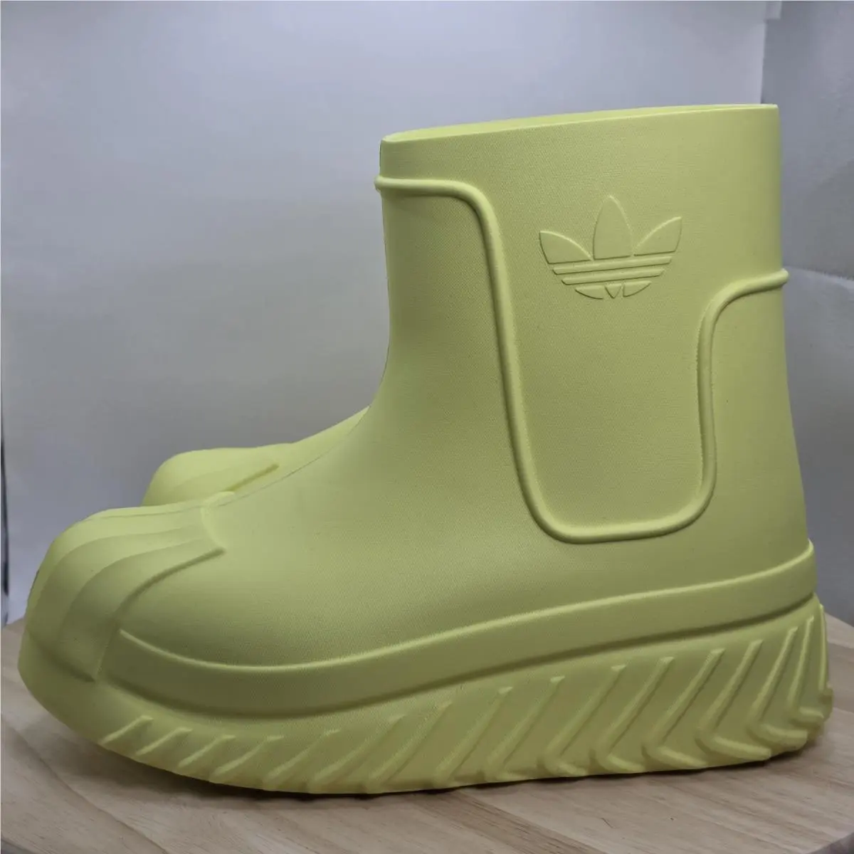 Women’s 7.5 - Adidas Adifom Sst Boot IG2682 Originals Rubber Boots Pulse Yellow
