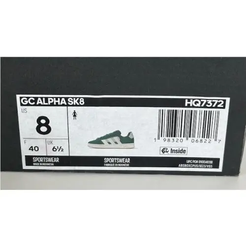 Adidas shoes - adidas Grand Court - Grand Court - HQ7372 - Green (UPC: 198320068227) 1