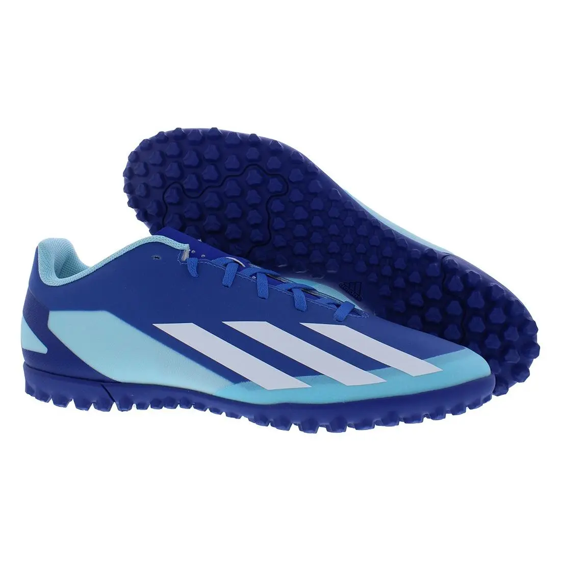 Adidas X Crazyfast.4 Turf Unisex Shoes Size 10.5 Color: Bright Royal/footwear