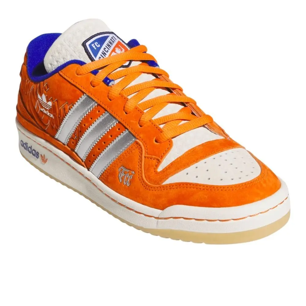 Adidas shoes - adidas Forum Low Cl Lace Up - KJ6623 - Orange (UPC: 198323079916) 0