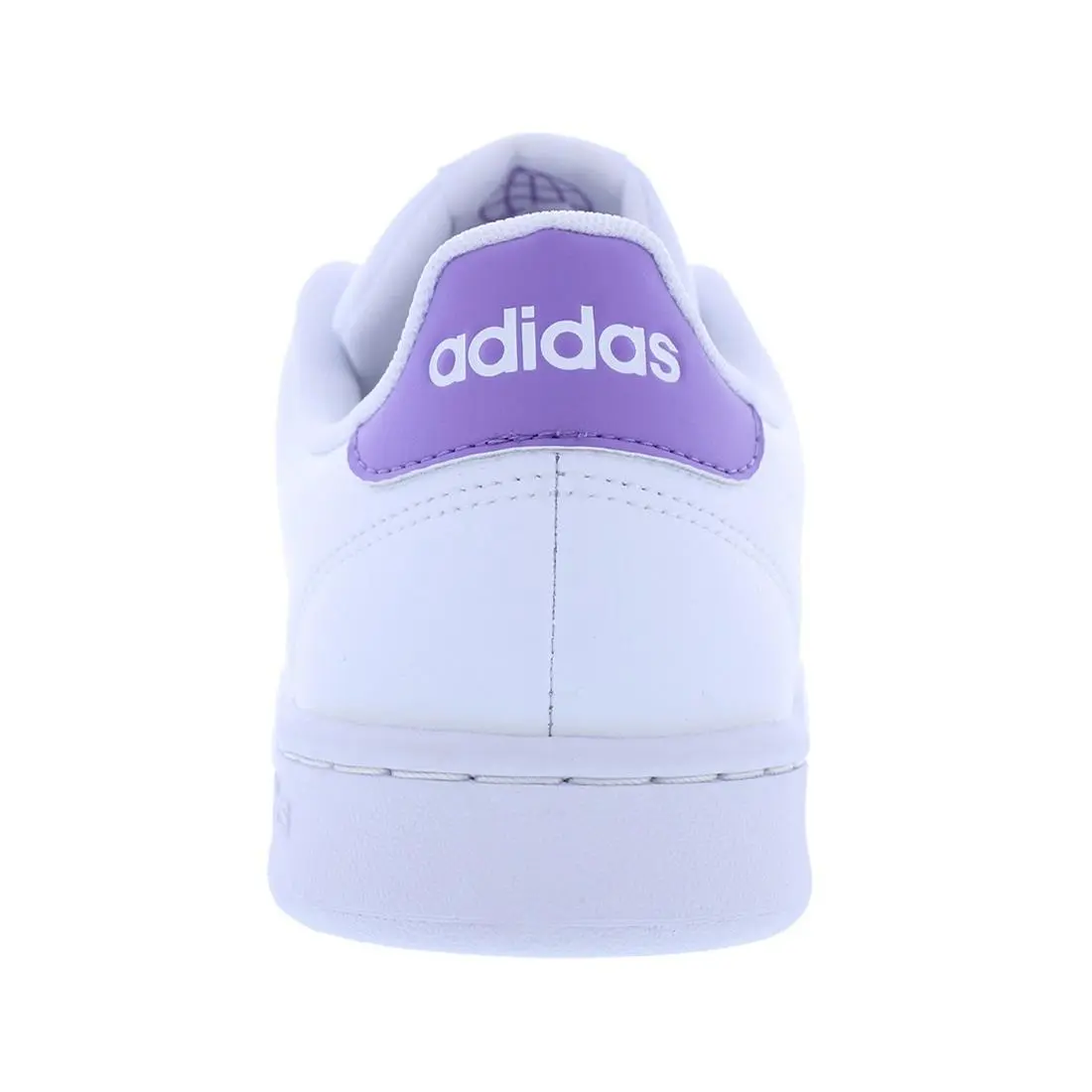 Adidas shoes - Cloud White/Cloud White/Violet Fusion, Main: White (UPC: 195747977477) 2