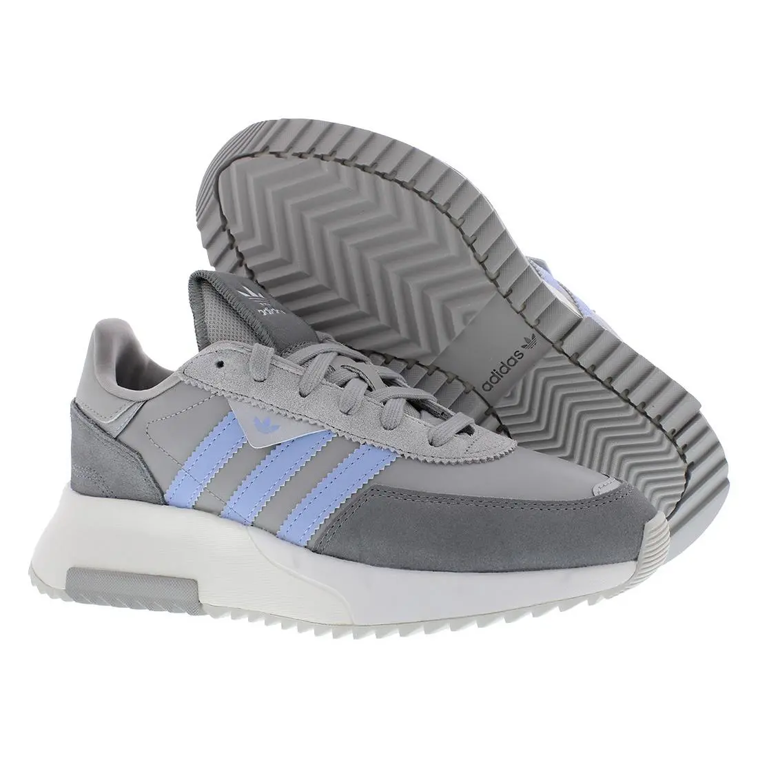 Adidas Retropy F2 Womens Shoes Size 9 Color: Grey Two/blue Dawn/silver Metallic