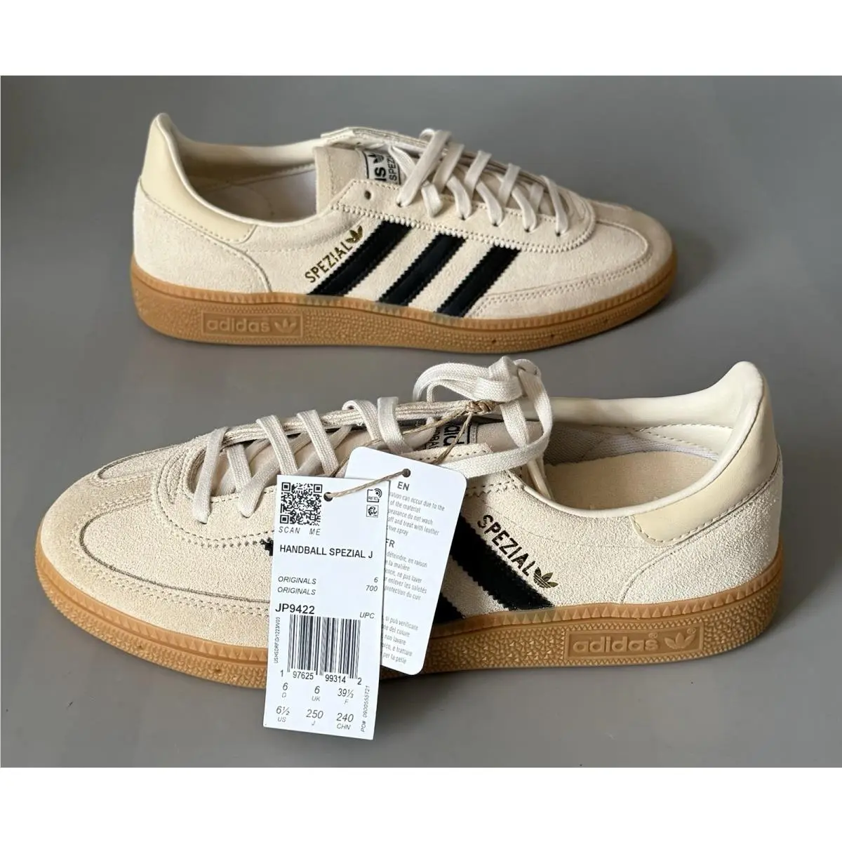 Adidas shoes - adidas Handball Spezial - Handball Spezial - JP9422 - Beige/White/Black (UPC: 0197625993135) 0