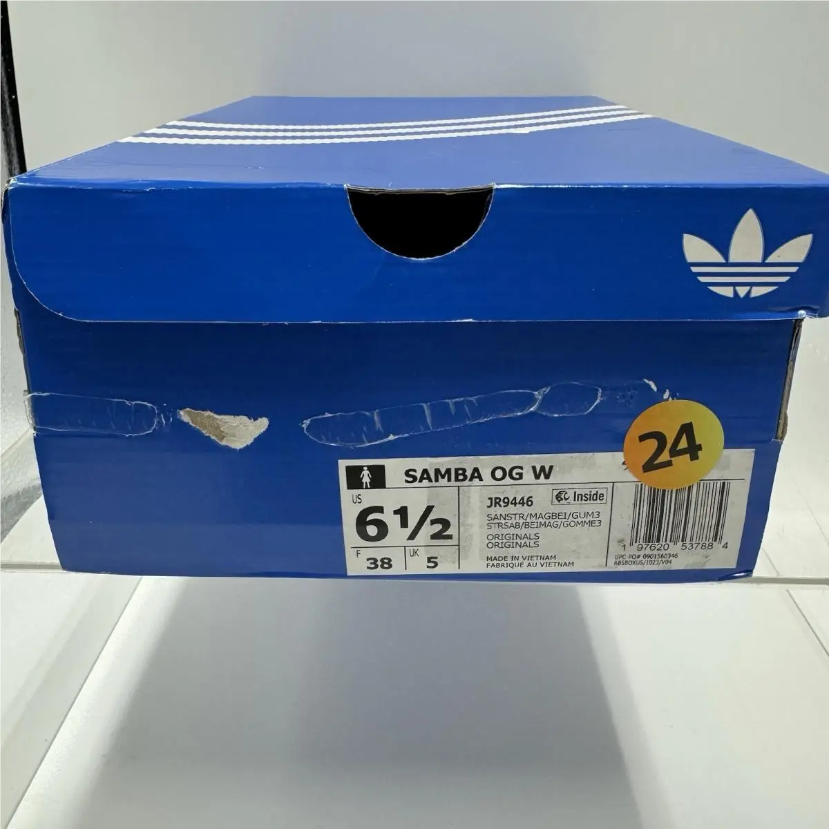 Adidas shoes - adidas Samba - Samba - JR9446 - Tan 8