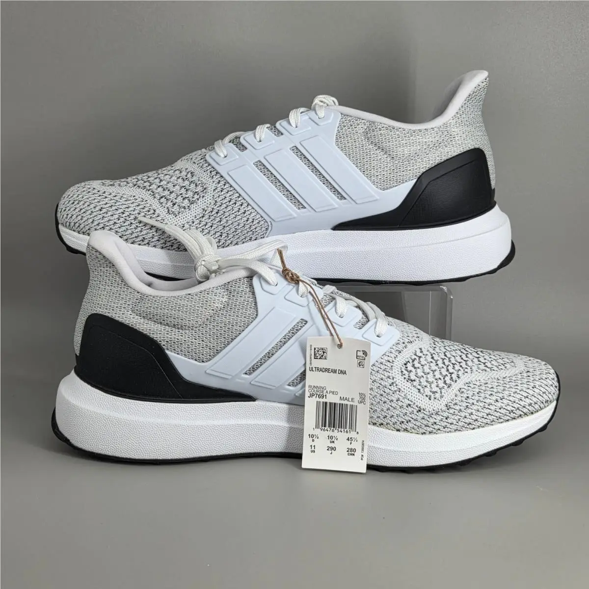 Adidas Ultradream Dna Running Shoes Mens 11 White Black JP7691