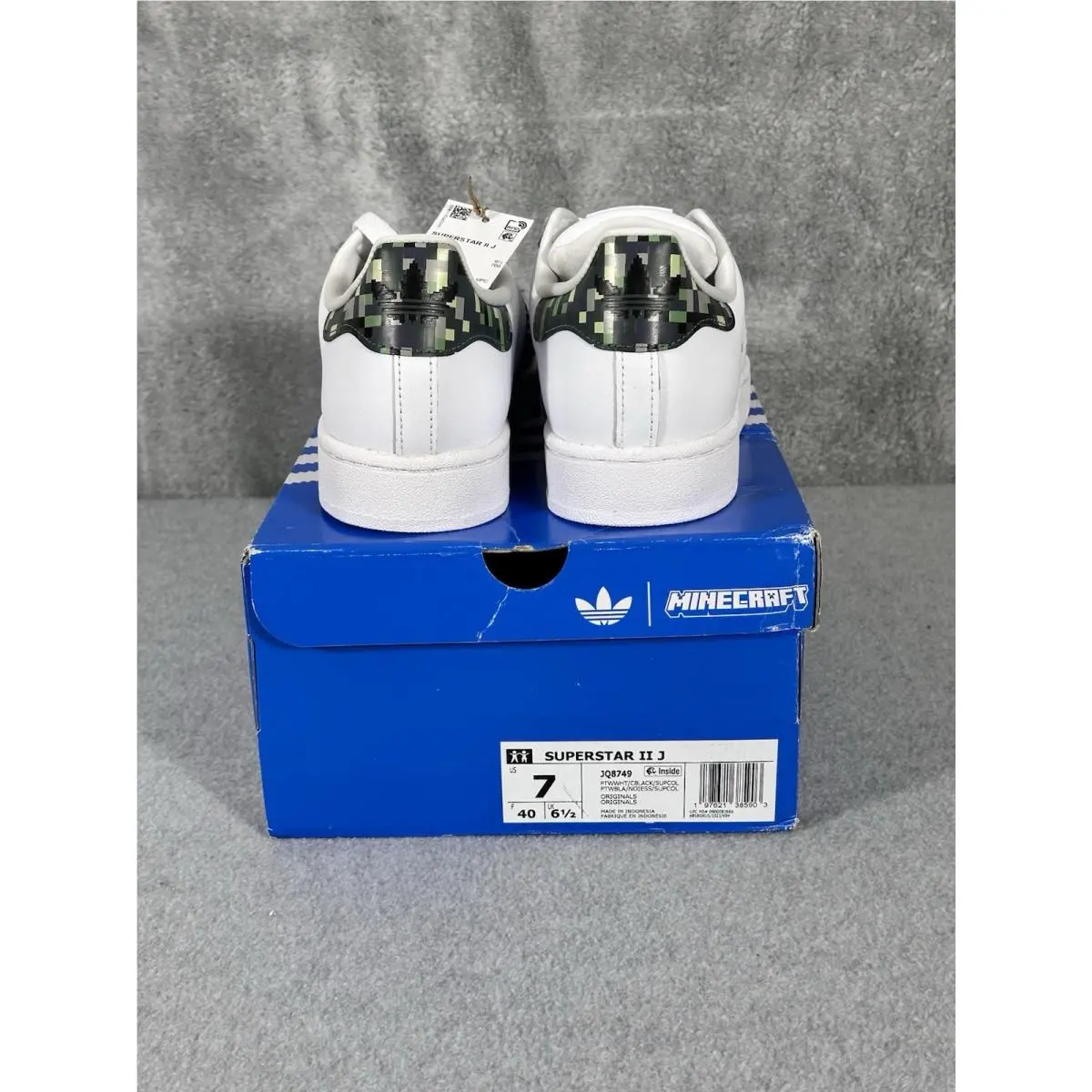 Adidas shoes - JQ8749 - JQ8749 - White & Black 3