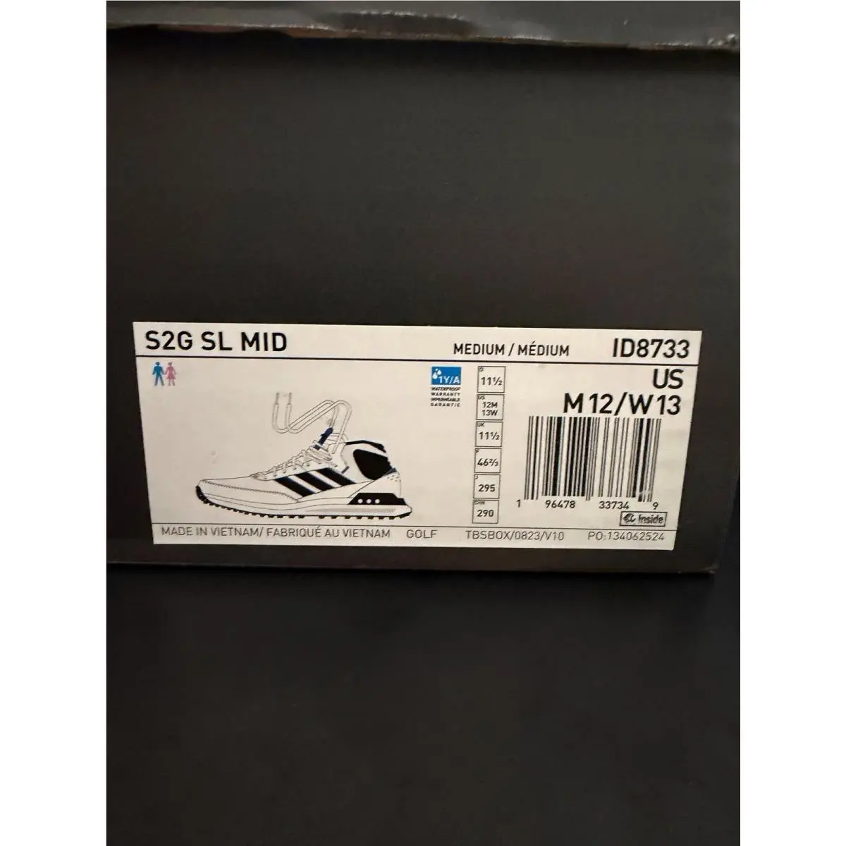 Adidas shoes - adidas S2G - ID8733 - White (UPC: 196478337349) 3