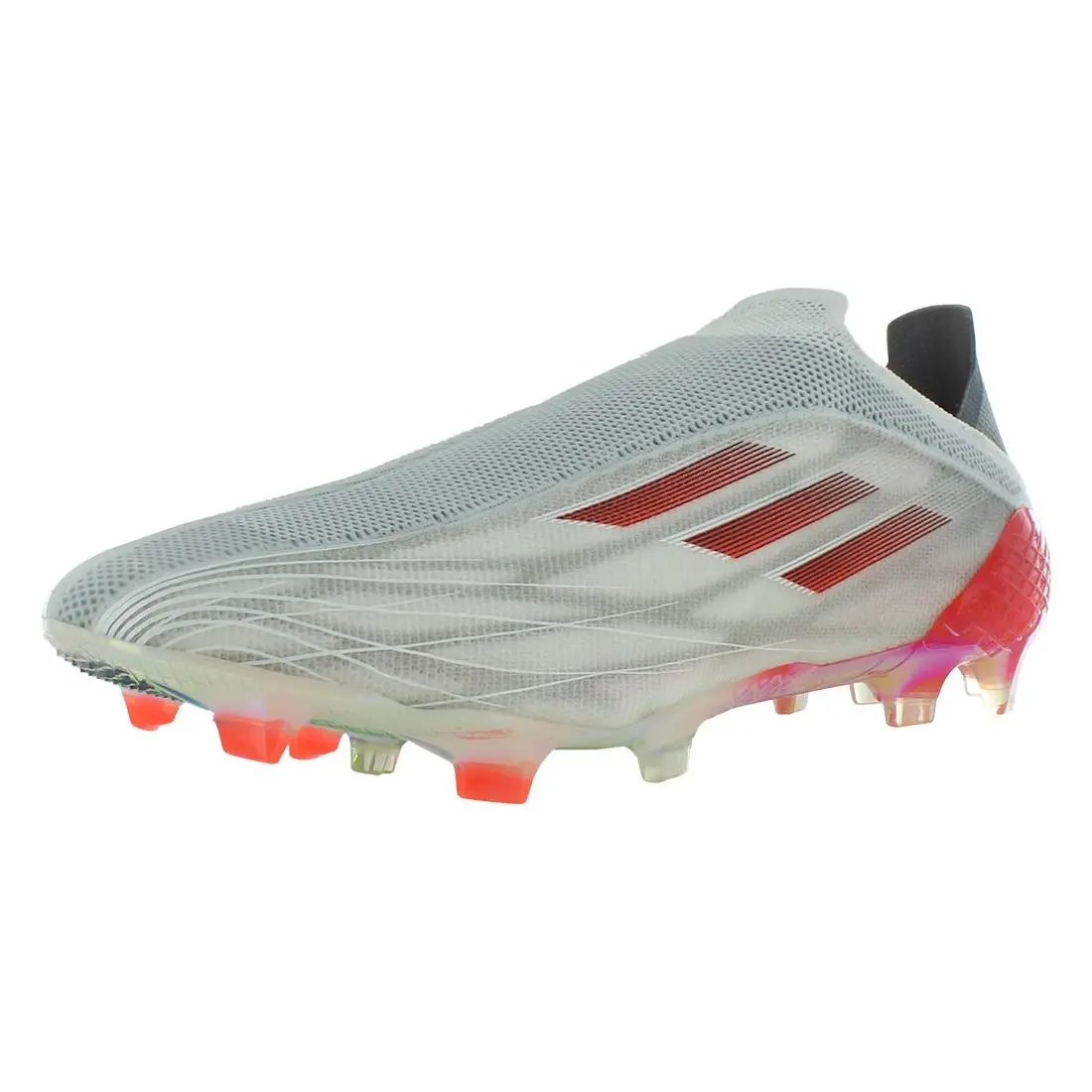 Adidas shoes - Cloud White/Iron Metallic/Solar Red, Main: White (UPC: 191985052839) 0