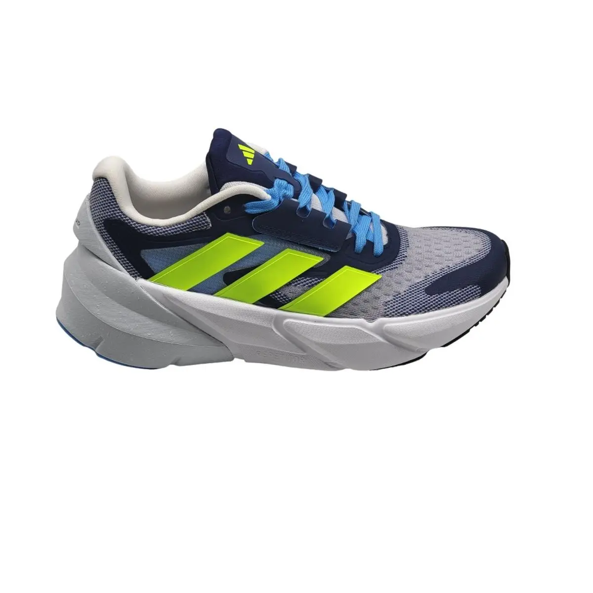 Adidas Adistar 2.0 Mens 6.5 Running Shoes Cloud White Lucid Lemon Sneaker ID2807