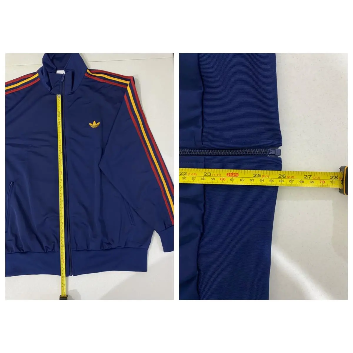 Adidas clothing - adidas Firebird - Firebird - Dark Blue / Crew Yellow / Team Power Red 2 5