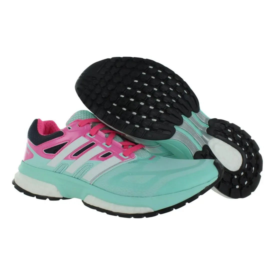 Adidas Response Boost Tech Fit J Boys Shoes Size 5.5 Color: Frost