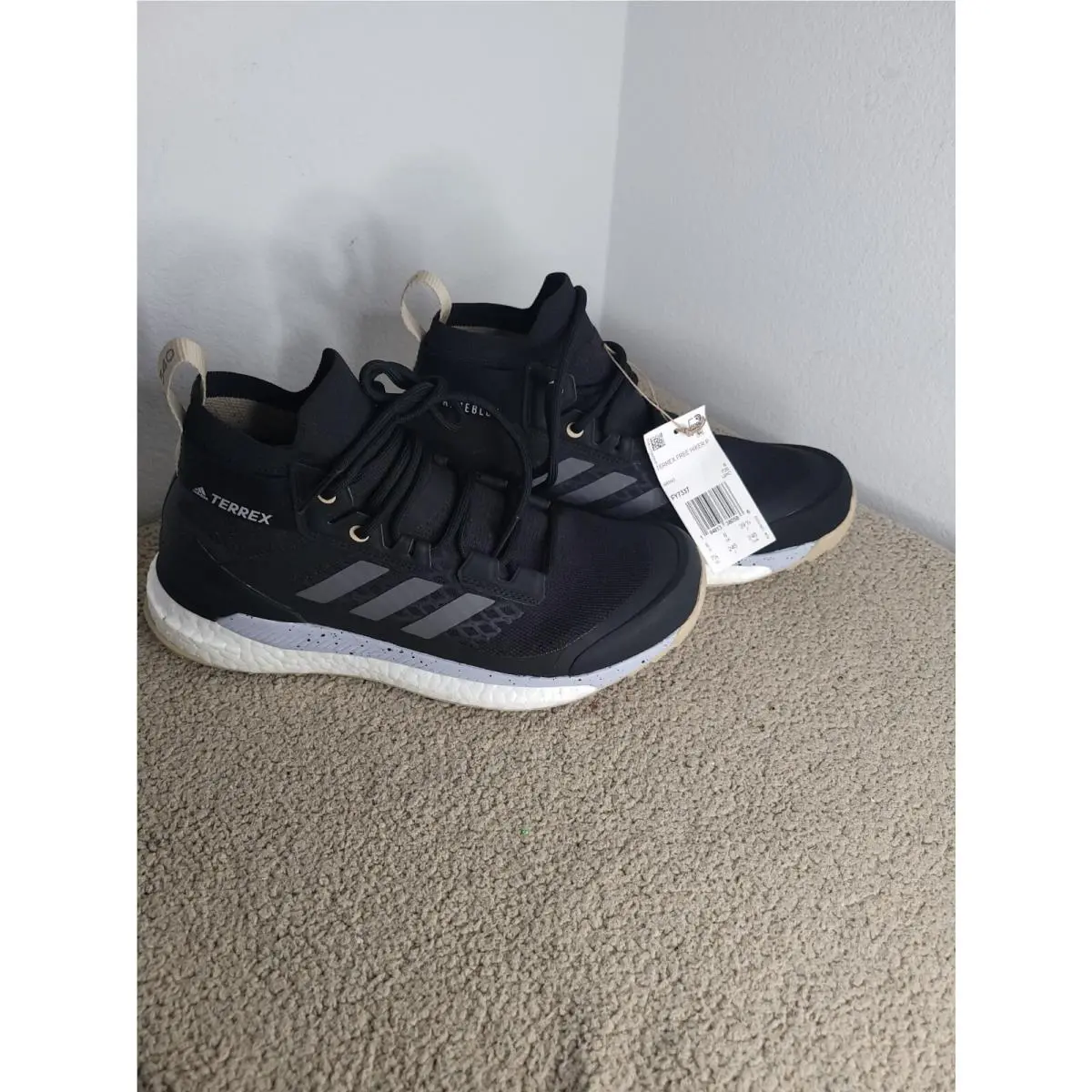 Adidas shoes - adidas TERREX Free Hiker - TERREX Free Hiker - FY7337 - Black (UPC: 194813380586) 1