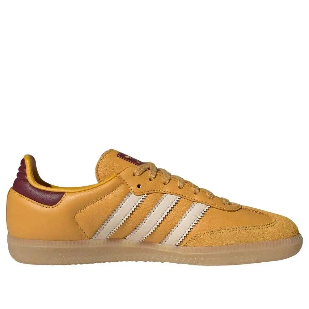 Adidas Samba OG Big Kids Sz 4.5 Women’s 5.5 Yellow/red JI4470 Shoes JI4470